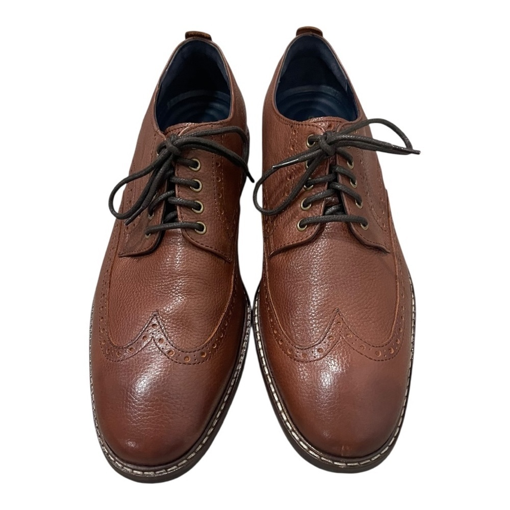 Cole Haan Watson Wingtip Leather Men's Shoes Size 10 - Picture 4 of 7